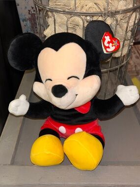 2024 original Ty Beanie Buddies collection Disney Mickey Mouse Plush NWT SO SOFT